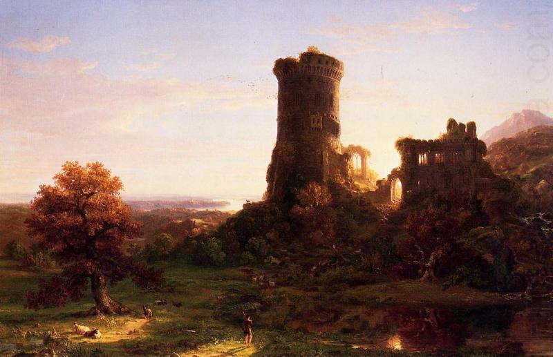 Thomas Cole The Present china oil painting image